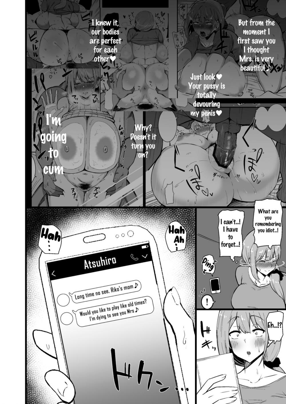 Hentai Manga Comic-Musume no Kareshi ni Ochiru Okaa-san-Read-37